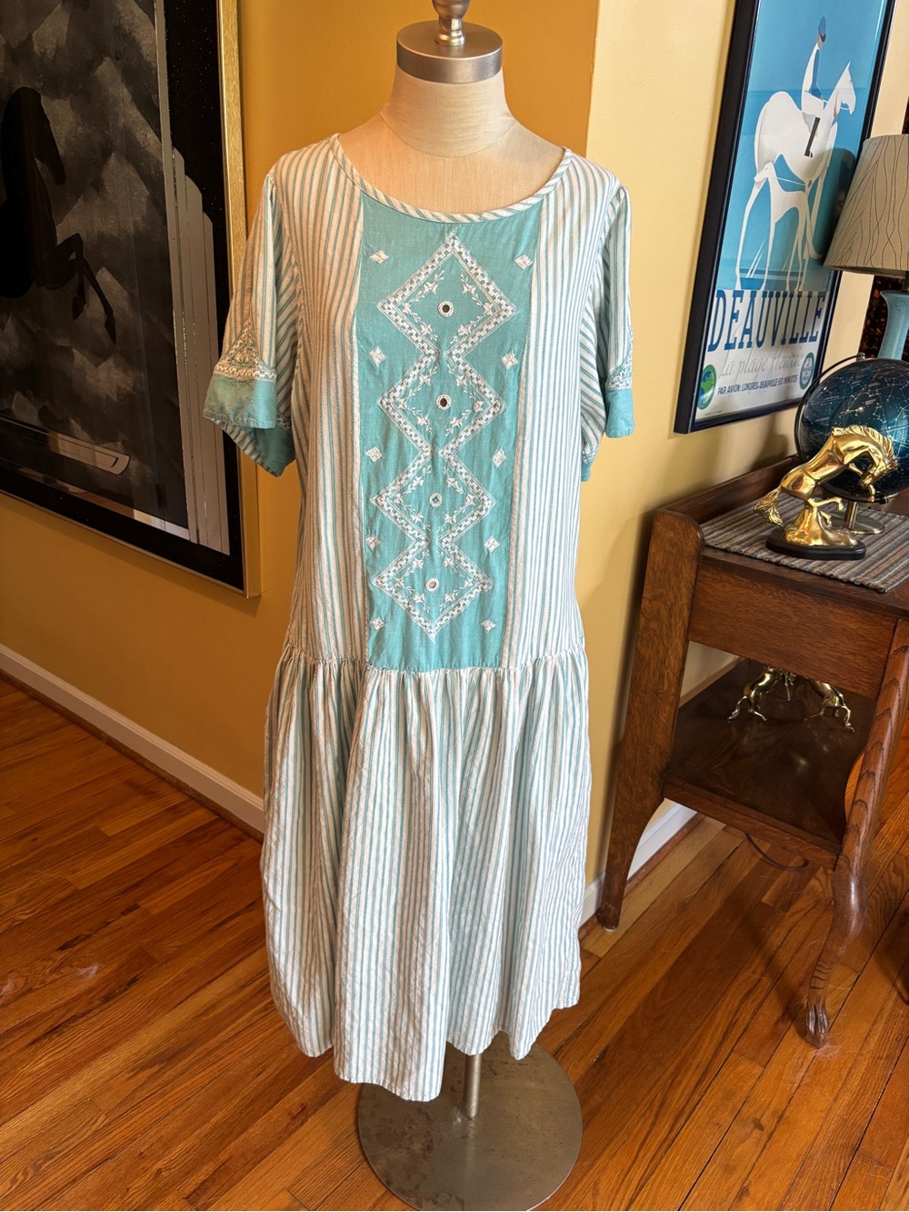 vintage late 80’s cotton dress